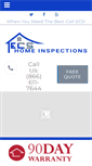 Mobile Screenshot of ecshomeinspection.com